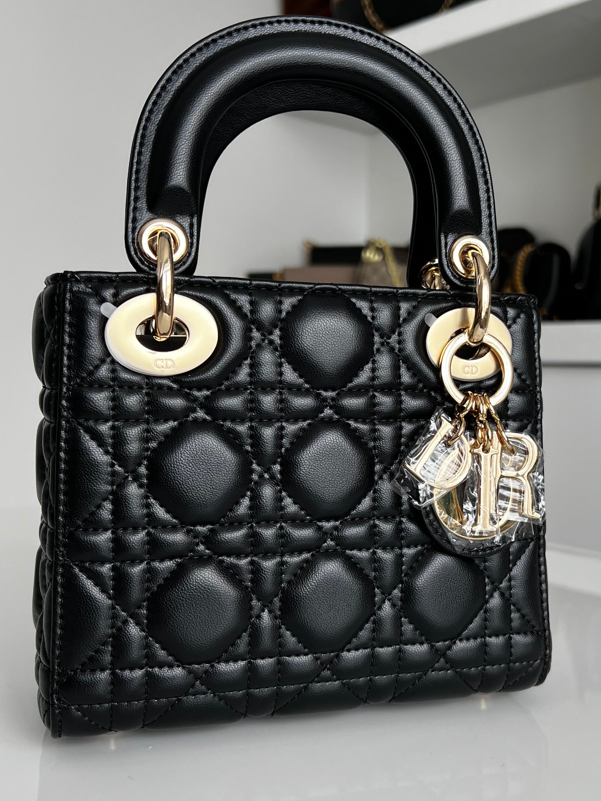 Sac à main D mini mat